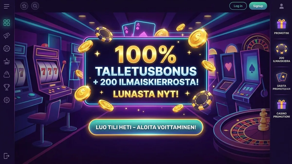 Rekisteröidy bonuksella